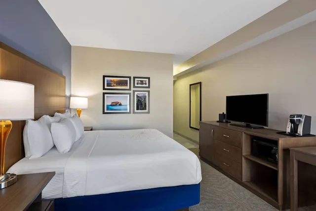 غرفة تنفيذية بسرير كينج، La Quinta Inn Suites By Wyndham Morgan Hill San Jose South 2/6