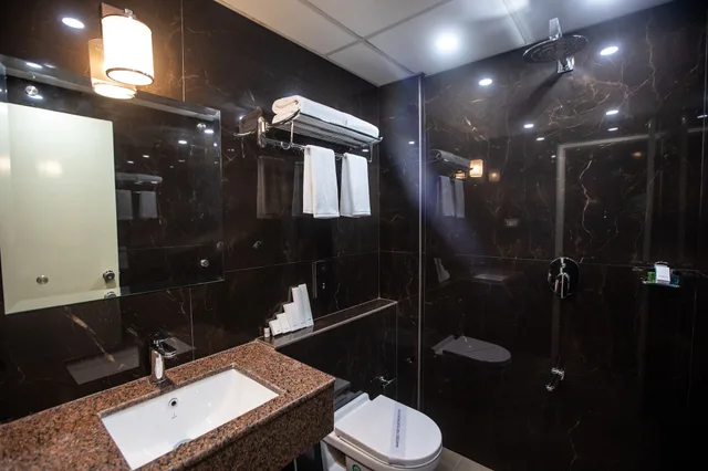 غرفة ديلوكس بسرير مزدوج بإطلالة على المدينة، Hotel Paramos Inn 4/4
