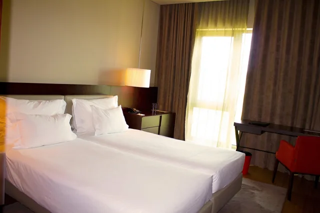 غرفة قياسية بسريرين منفصلين، Golden Tulip Sao Joao da Madeira Hotel 1/3