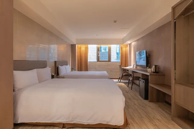 غرفة سوبيريور رباعية بسريرين مزدوجين، Guide Hotel Taipei Fuxing N. 5/10