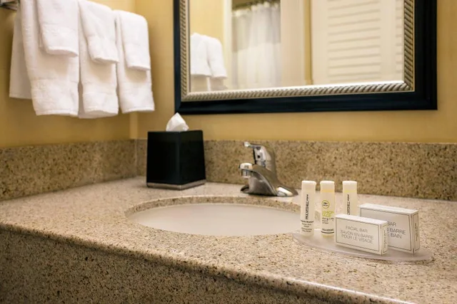 غرفة بسريرين مزدوجين، Courtyard by Marriott Palm Springs 4/4