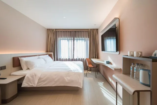 غرفة سوبيريور بسرير كينج وسرير كوين، Hanting Hotel Ji'nan Huaxin Road 1/1