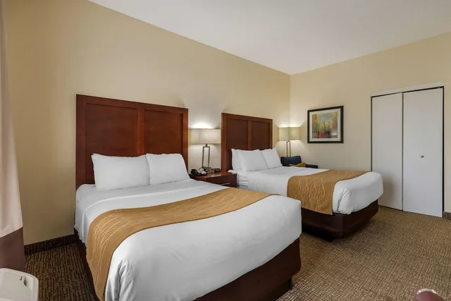 غرفة قياسية بسريرين مزدوجين، Comfort Inn & Suites Camden, SC 5/8