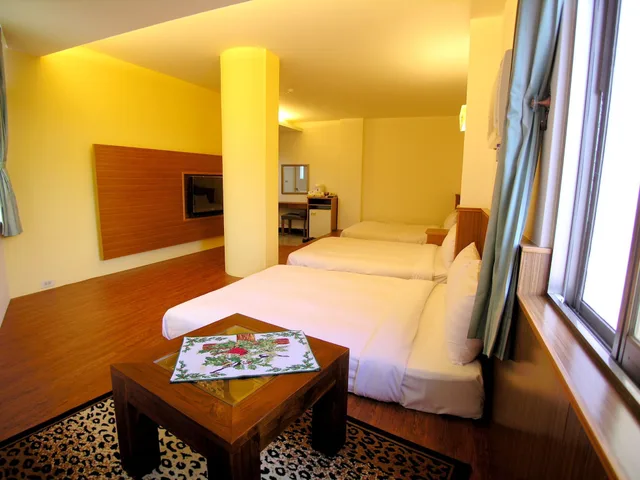 غرفة عائلية بسريرين مزدوجين، Fu Bin Hostel 3/3
