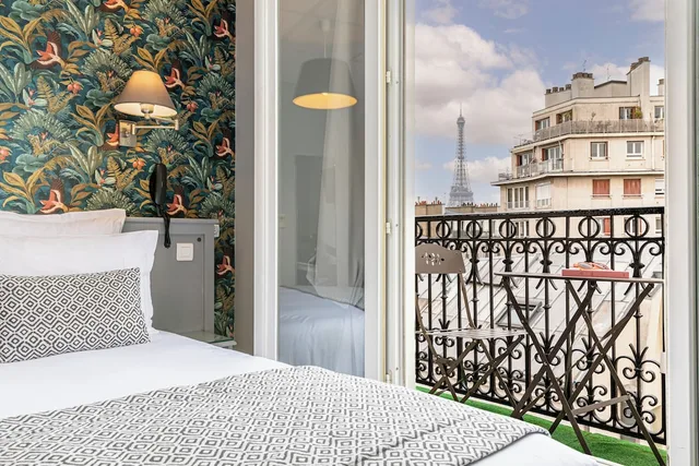 Room, Double Bed, Eiffel View، Splendid Hotel 2/6