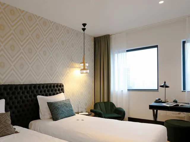 غرفة عائلية بأربعة أسرّة، The James Hotel Rotterdam 3/10
