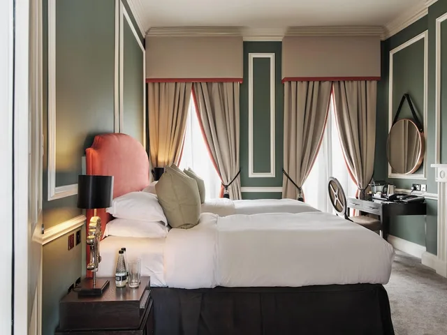 غرفة فاخرة بسرير مزدوج أو سريرين منفصلين، Montagu Place Hotel 3/9