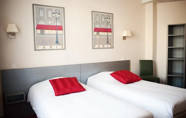 غرفة قياسية بسريرين منفصلين، Hotel Carmin 1/3