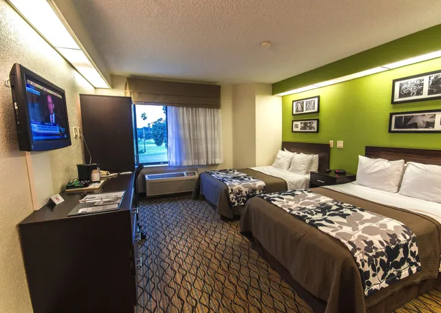 غرفة قياسية بسريرين مزدوجين، Sleep Inn Miami Airport 10/10