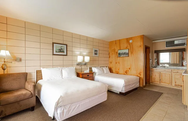 غرفة بسرير مزدوج، Half Moon Motel And Cottages 4/5