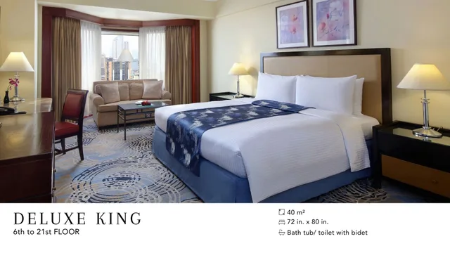 غرفة ديلوكس بسرير مزدوج، Diamond Hotel Philippines 2/2