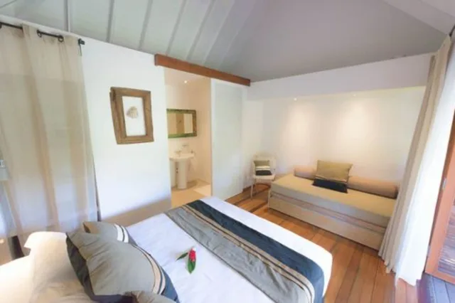 فيلا عائلية بسريرين مزدوجين مع أريكة، Moorea Beach Lodge 2/2