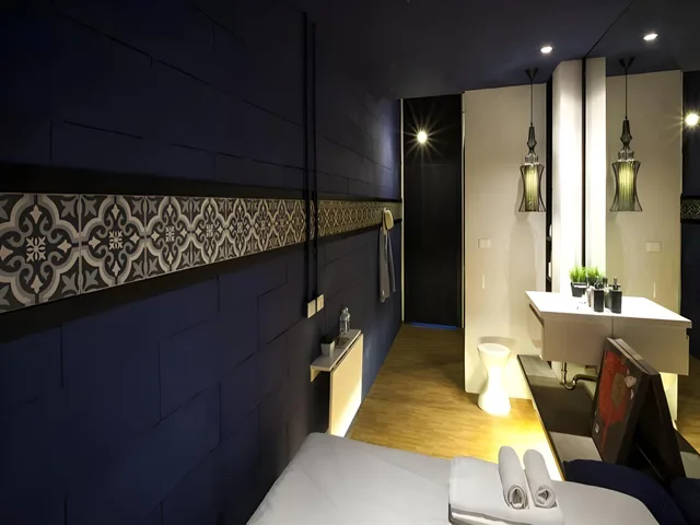 غرفة بسرير مزدوج بحمام خاص، Fulfill Phuket Hostel 2/2