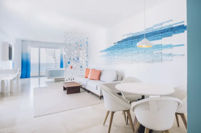 Junior Suite, 2 Double Beds, Ocean Front, Corner، Iberostar Selection Coral Cancun - Adults Only 5/9