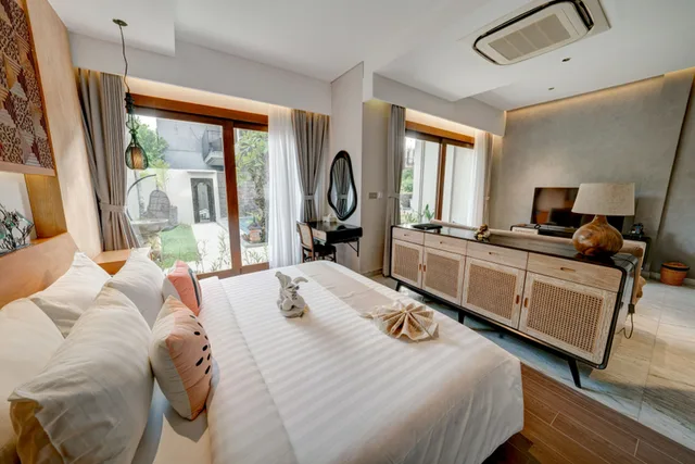 جناح ديلوكس بإطلالة على المسبح، Mokko Suite Villas 1/4
