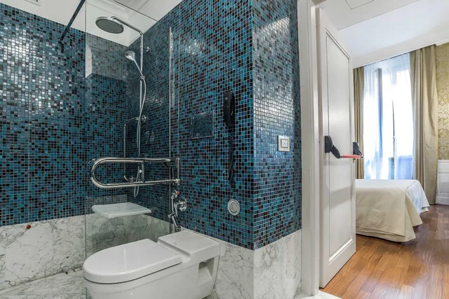 غرفة قياسية بسريرين منفصلين، Albergo Del Senato 7/10