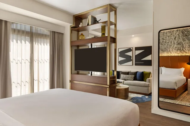غرفة بسرير كوين، Burton House, Beverly Hills, A Tribute Portfolio Hotel 2/9