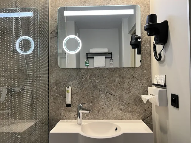 غرفة قياسية بسرير مزدوج، Hotel Des Acacias Lille Tourcoing 7/8