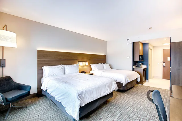Standard, King Bed, Accessible, Holiday Inn Express Suites Calgary Airport Trail Ne 1/4