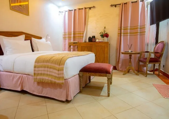 غرفة ديلوكس بسرير كوين، La Villa Racine 2/10