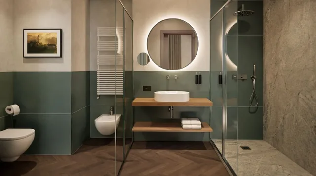 جناح بسرير كينج وسريرين منفصلين، Hotel Giacomo Morra Alba - Handwritten Collection 7/9
