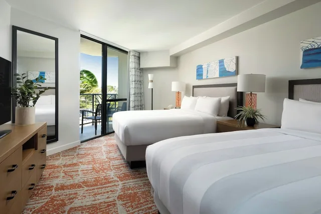 2 Bedrooms, Suite, 2 Double Beds, Ocean View, Balcony, Marriotts Waikoloa Ocean Club 3/6