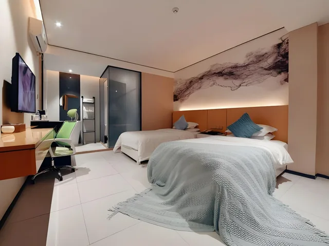 Cozy, Twin Beds, No Window، Shangyuan Hotel (Guangzhou Shangxiajiu) 2/2