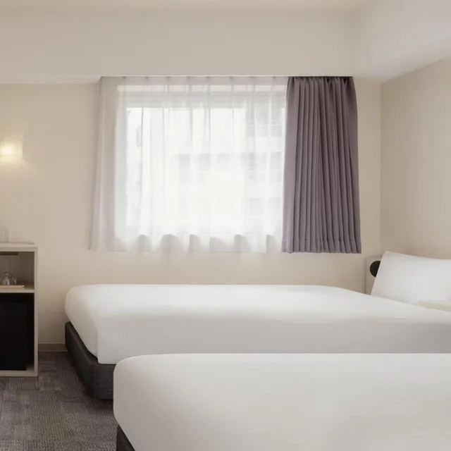 غرفة اقتصادية بسريرين منفصلين، Hotel Mid In Meguro-Ekimae 4/6