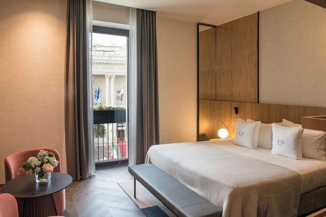 غرفة ديلوكس بسرير كينج بإطلالة على المدينة، Hotel Europa 1/10