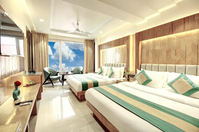 غرفة عائلية، Hotel Krishna Plaza 1/1