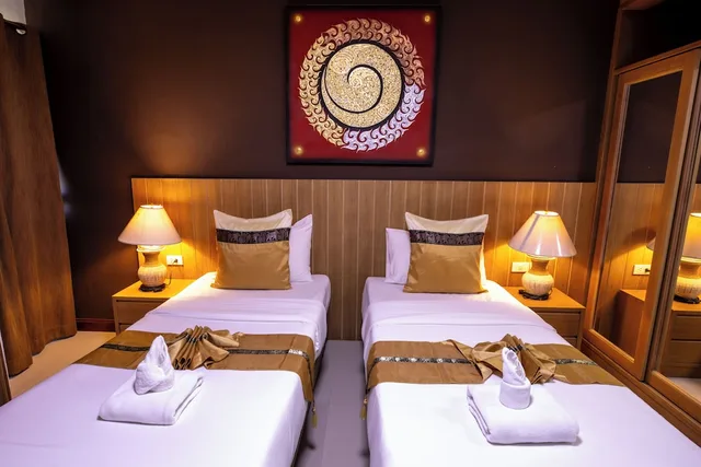 غرفة سوبيريور بسريرين منفصلين، Huen Jao Ban Hotel 9/10