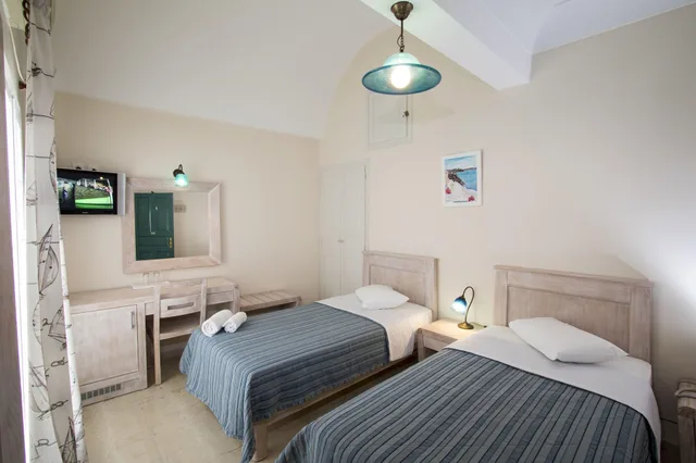 غرفة بسرير مزدوج أو سريرين منفصلين، ANDREAS HOTEL 4/10