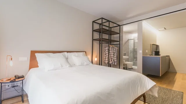 استوديو بسرير كينج بشرفة، Braga Heritage Lofts 1/4