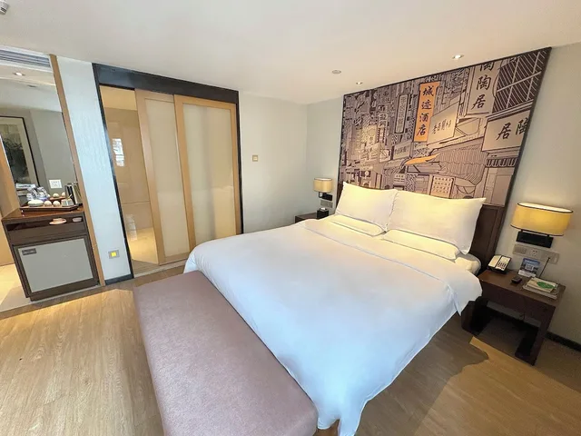 غرفة ديلوكس بسرير كوين، Guangzhou City Join Hotel Shipai Qiao Branch 4/10
