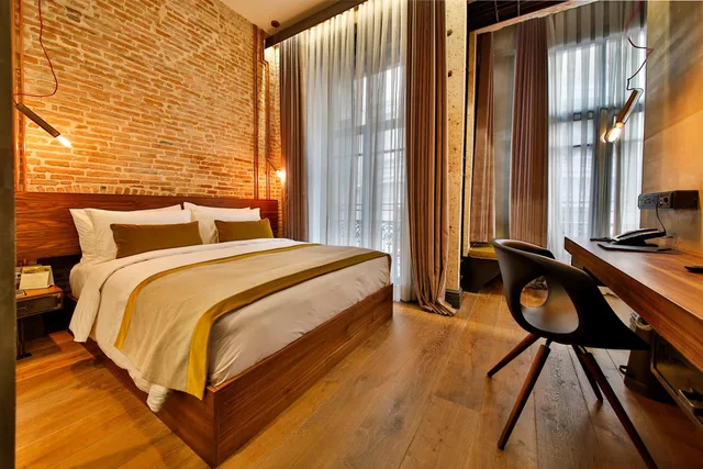 غرفة بسرير كوين، Hotel The Public Istanbul 4/5