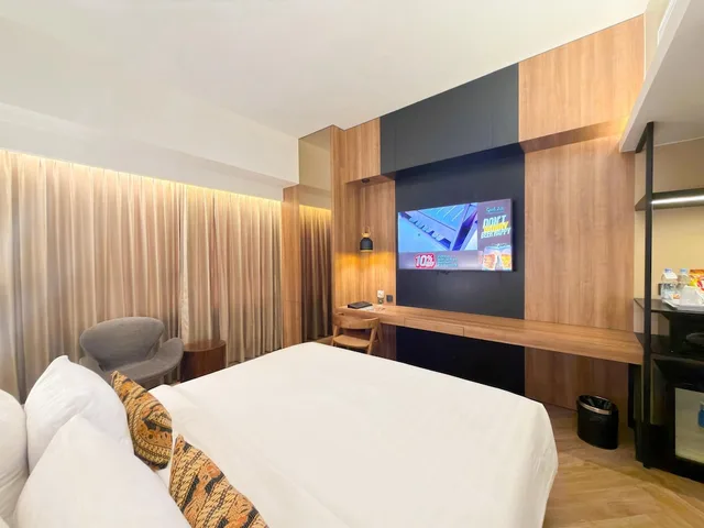غرفة غراند ديلوكس بسرير كوين، Grand Zuri Malioboro 4/10