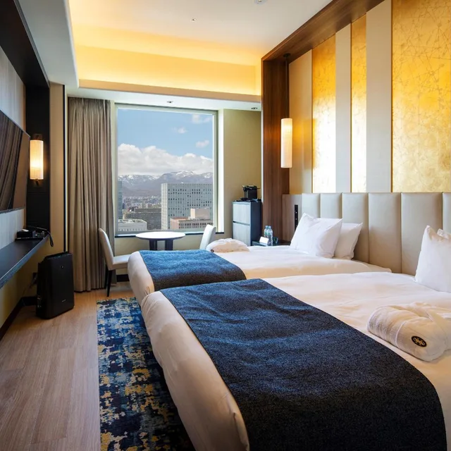 Standard, Twin Beds, Main Building, Premium Floor، Monterey Edelhof Sapporo Hotel 1/2