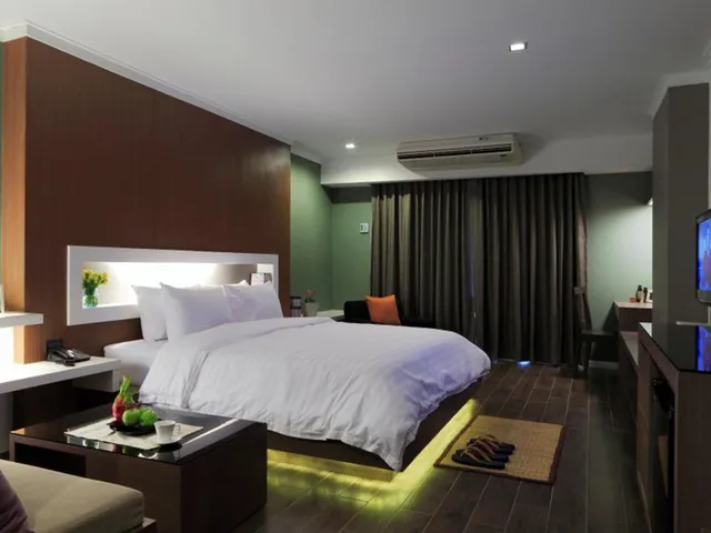 استوديو بسرير كينج، Bangkok Inter Place Hotel 2/4