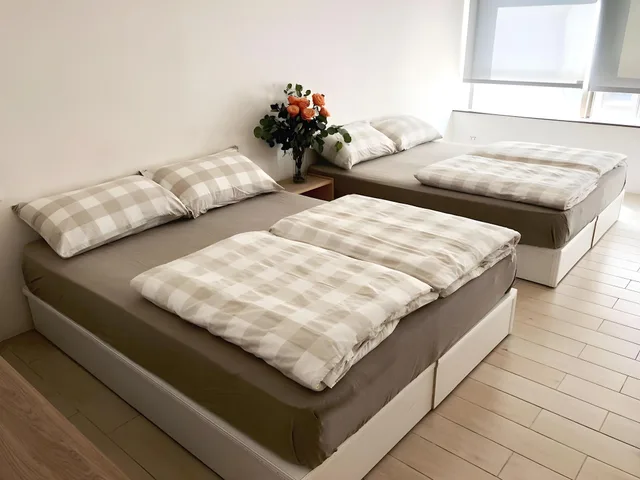 غرفة عائلية رباعية، Ahiruyah Guest House in Kaohsiung 1/1