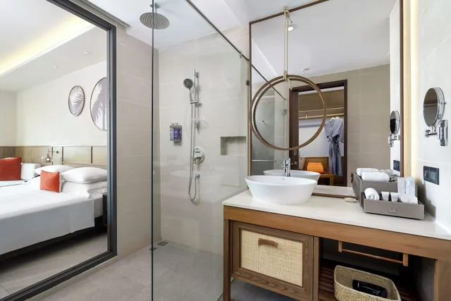 Deluxe, Twin Beds, Sea View, Pool Access، The Culture Samui 5/8