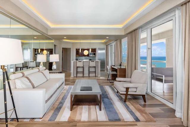 إقامة بإطلالة على البحر بغرفتي نوم، Conrad Fort Lauderdale Beach 2/2