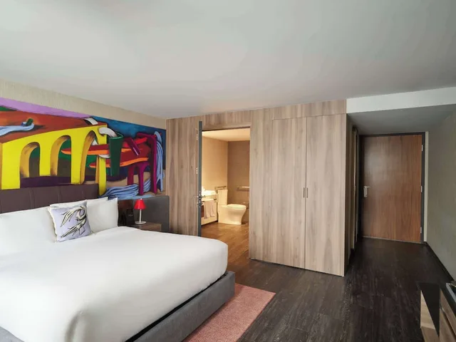 جناح بسرير كينج بشرفة، Mondrian Mexico City Condesa 6/10