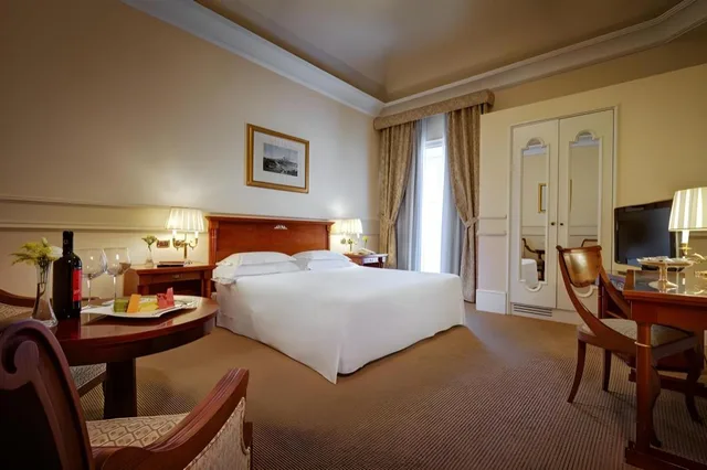 غرفة كلاسيكية بسرير كوين، Grand Hotel Et Des Palmes 1/7
