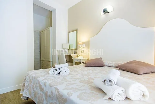 غرفة بسرير مزدوج أو سريرين منفصلين، Ermeti Hotel 1/1
