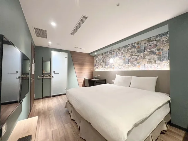 Deluxe, Double Bed, No Window، Le room Hotel Kaifeng Taipei 1/4