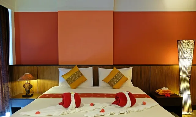 غرفة ديلوكس بسريرين منفصلين بإطلالة على البحر، Ananda Lanta Resort 2/10