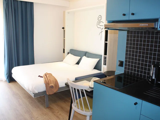 شقة بغرفة نوم واحدة، Aparthotel Adagio Access Porte de Camargue 4/8