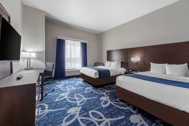 غرفة بسريرين كوين لذوي الإعاقة، Comfort Inn And Suites Oklahoma City South I 35 4/8