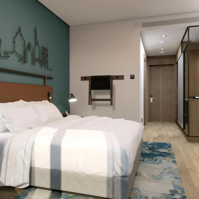 Traditional, King Bed, Atrium View، Four Points by Sheraton King Abdulaziz Road 1/8