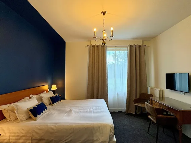 غرفة سوبيريور بسرير كوين، Hotel Restaurant de la Marine 1/10